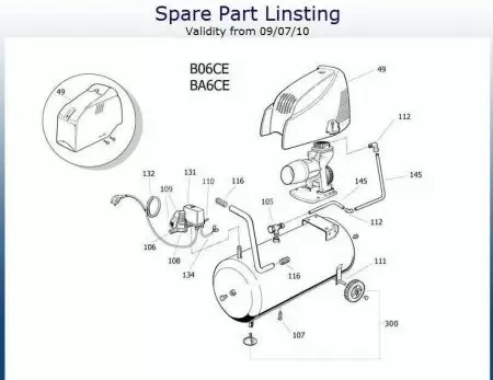 CABLE MOTOR/PRESS.SWITCH