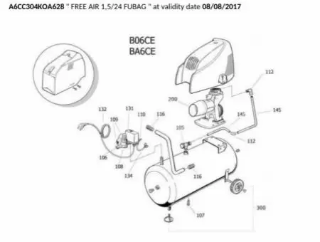 WHEELS/FEET MOUNTING KIT