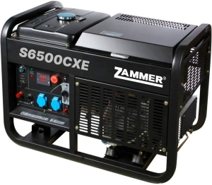 Бензиновый генератор Zammer S6500CXE- 5кВт S6500CXE фото