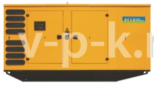 Дизельный генератор Aksa AVP700 в кожухе  фото