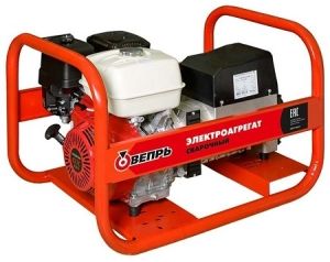 Бензиновый генератор  АСПБВ 220-6,5/3,5-Т400/230 ВМ8-Б