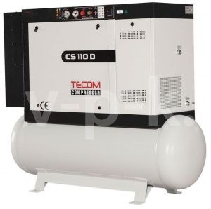 Винтовой компрессор Tecom CS 110 10 D