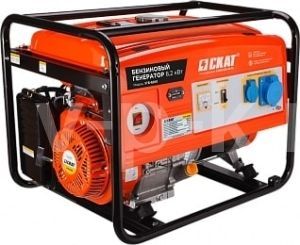 Бензиновый генератор Скат УГБ-8200  стационарный фото