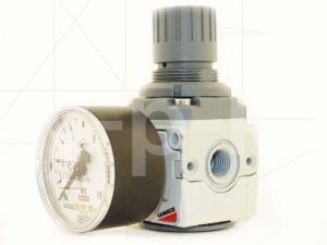 Регулятор давления с манометром 1/4" для компрессора АСО-Бежецк фото