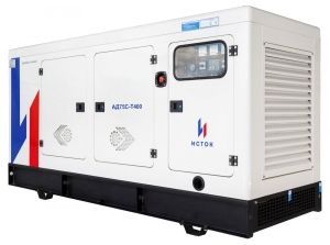 Дизельный генератор Исток АД75С-Т400-РПМ21 в кожухе с АВР  фото