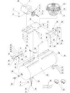 R 3101.00.00.301 Переходник 1/4"Mх3/8"F (аналог 4151600001) для 500lb75ТБ