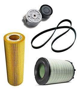 Большой комплект ЗИП на 1000 моточасов для ДГУ АМПЕРОС АД60-АД150 фото