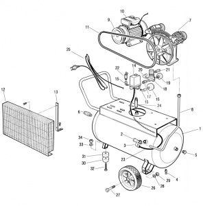 NUT W/WASHER FUBAG VCF - 50 CM3 (8119610KOA634) (8119610KOA096) 9412036 фото