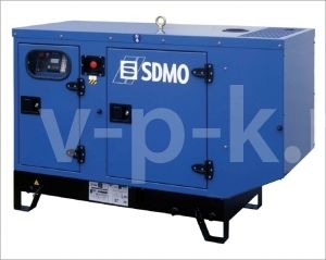 Дизельный генератор SDMO K10M в кожухе  фото
