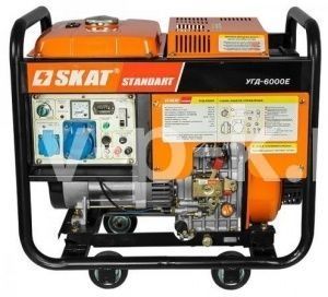 Дизельный генератор Скат УГД-6000Е  стационарный фото