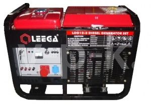 Дизельный генератор Амперос LDG12 3 фазы  фото