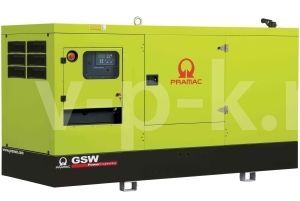 Дизельный генератор PRAMAC GSW150V 3-фазный в кожухе  фото