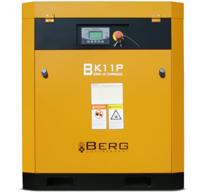 Винтовой компрессор Berg ВК-11Р 10 (IP54) промышленный фото