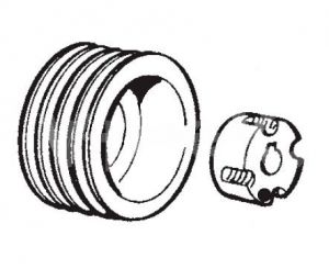 9076408 Втулка шкива компрессора ABAC 9076408 фото