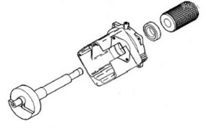 4280230000 Картер в сборе трёхфазного двигателя фото