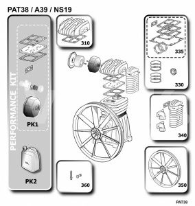Рабочий комплект A39 фото