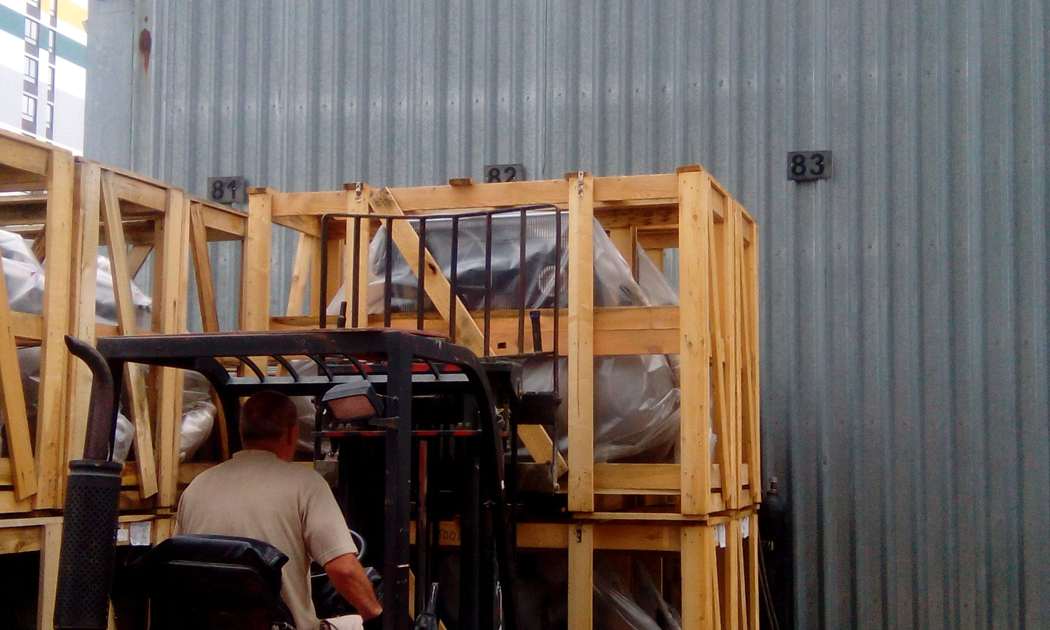 Отгрузка поршневого компрессора Remeza СБ4/Ф-500.LT100