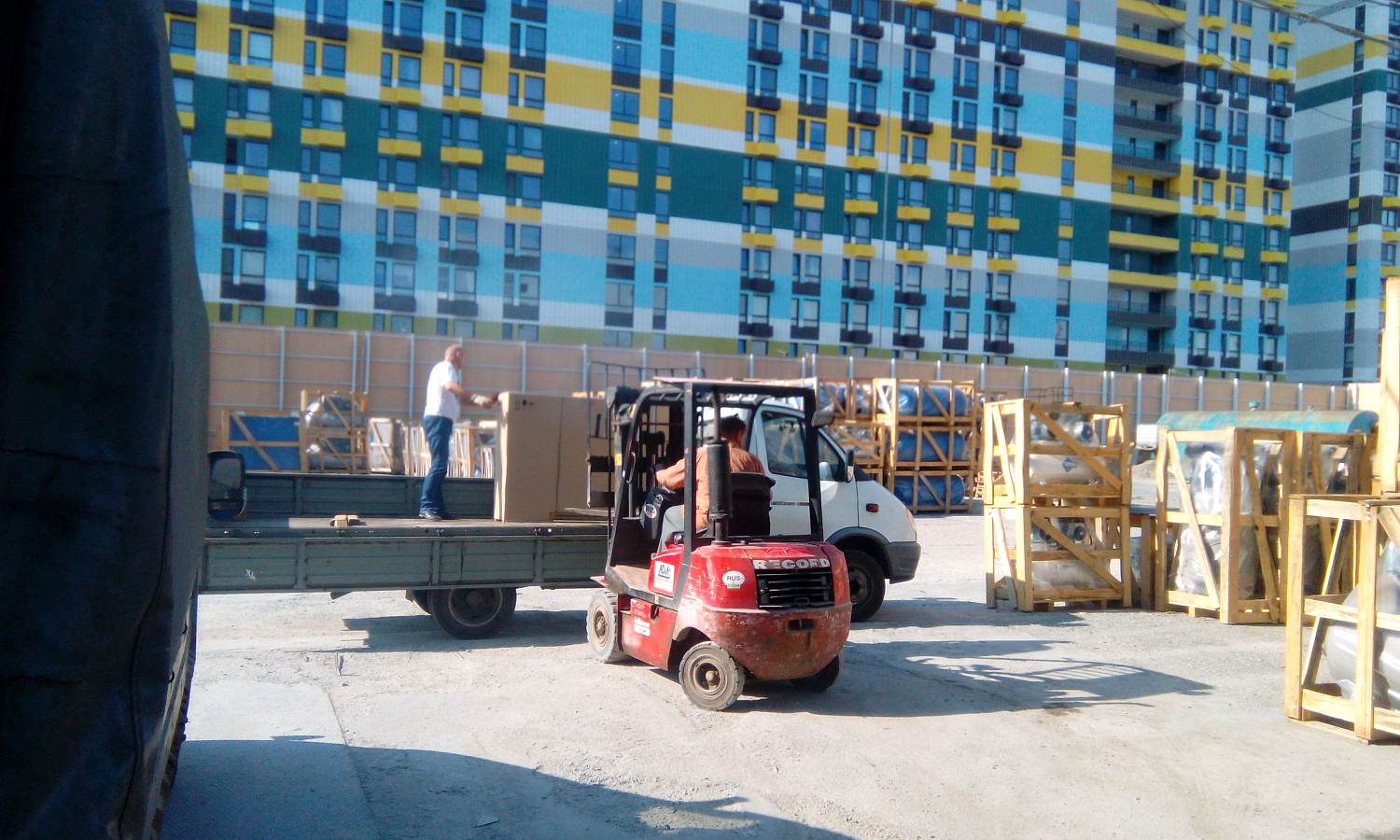 Отгрузка поршневого  компрессора Remeza СБ4/С-100.LB30A