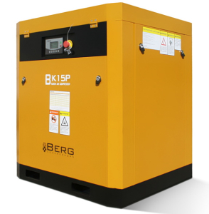 Винтовой компрессор Berg ВК-15Р-Е 7 (IP54) с ременным приводом фото