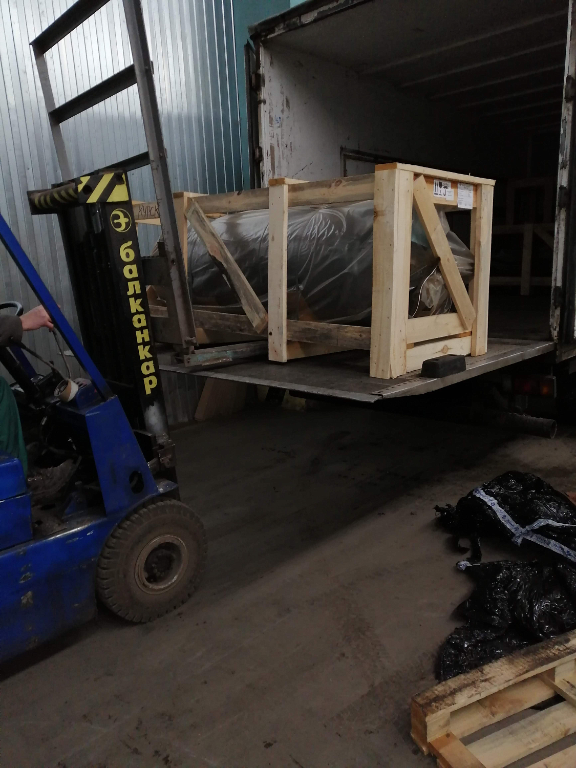 Отгрузка двух ресиверов РВ 500.11.00 дилеру