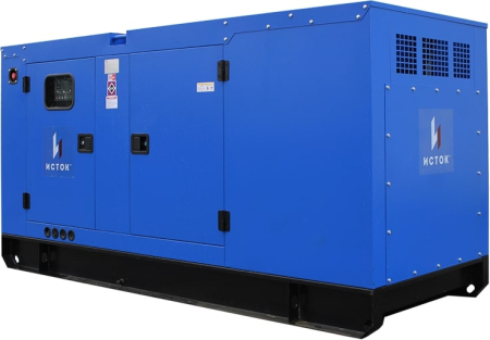 Дизельный генератор  АД80С-Т400-РПМ35 в кожухе с АВР