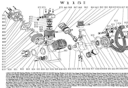 R 028W115II Маслоуказатель W115II для w115-10 (10 бар)