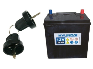 Бензиновый генератор Hyundai HY 12000LE  портативный фото