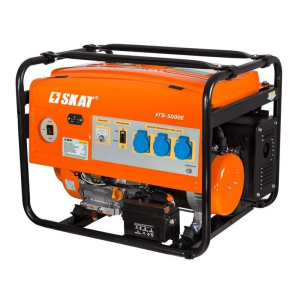 Бензиновый генератор Скат УГБ-5000Е  стационарный фото