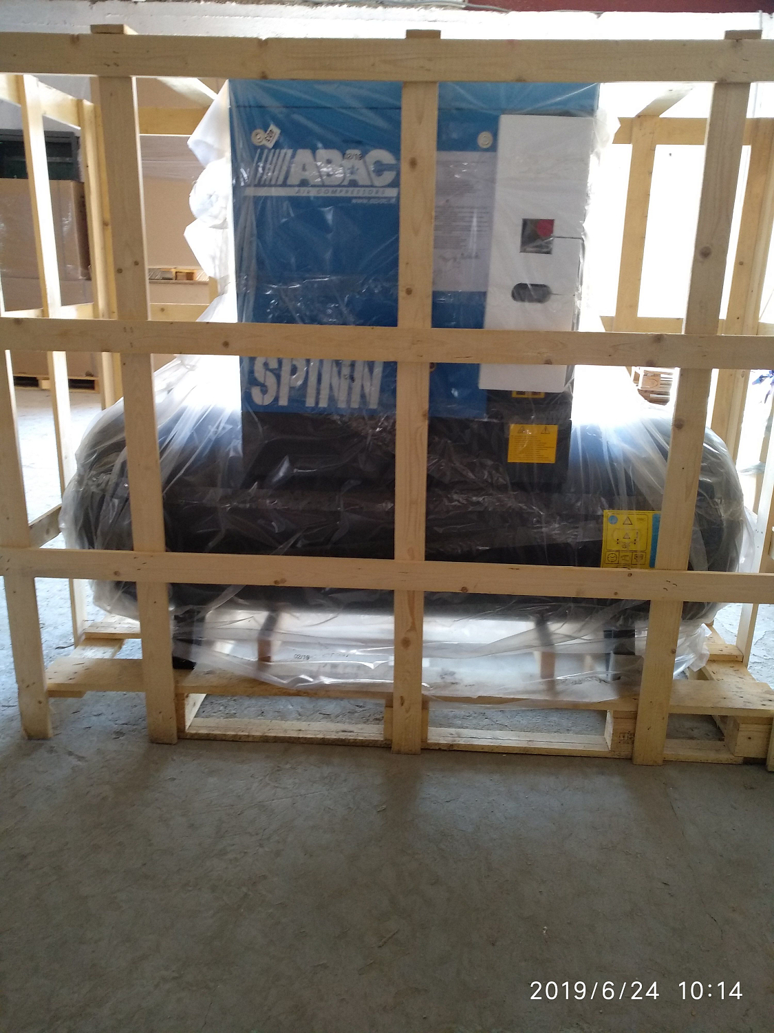 Отгрузка компрессора Abac