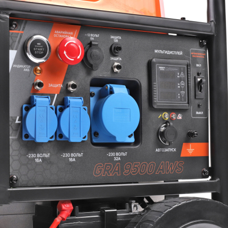 Бензиновый генератор  GRA 9500 AWS