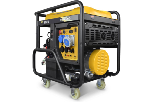 Бензиновый генератор RATO R19000D электростартер + колесный комплект  промышленный фото