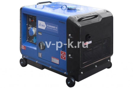 Дизельный генератор ТСС SDG 6000ES-1R в шумозащитном кожухе