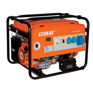 Бензиновый генератор Скат УГБ-6000Е  стационарный фото
