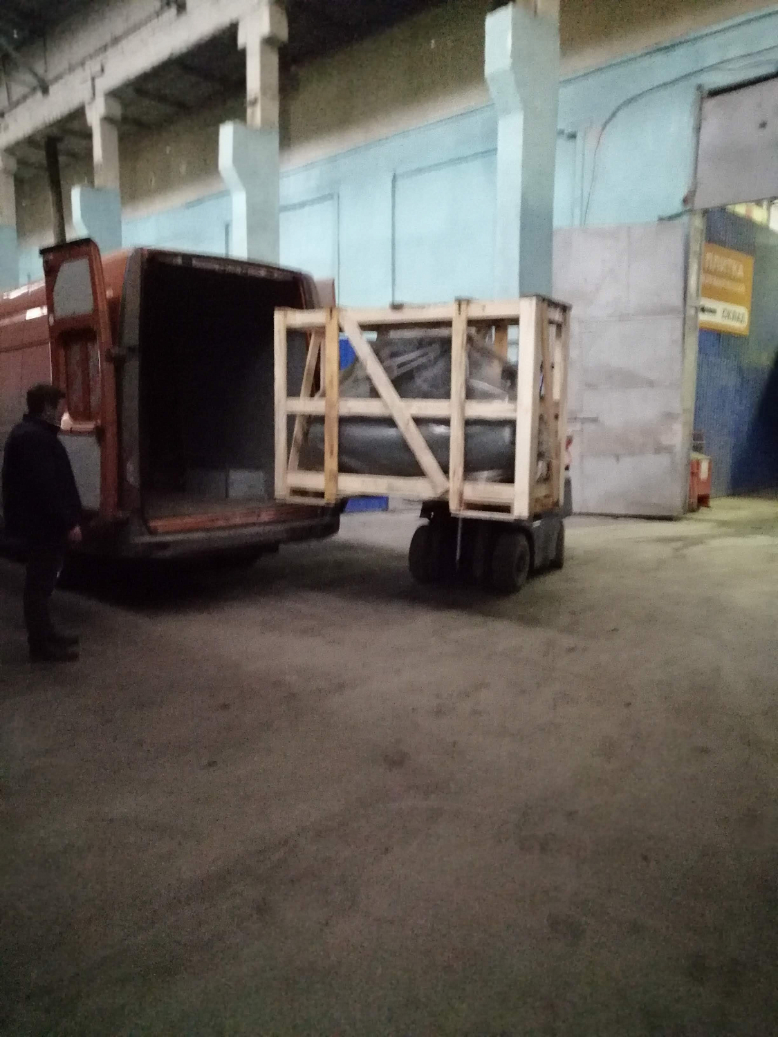 Отгрузка ресивера и поршневого компрессора