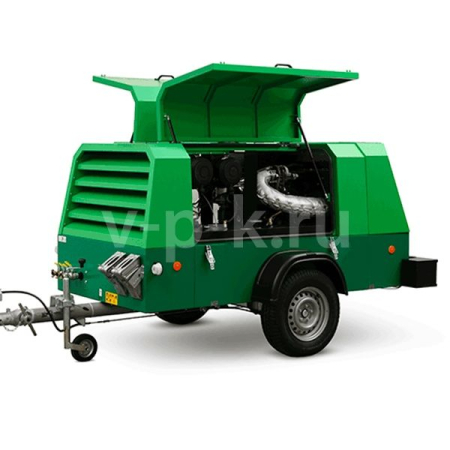 Винтовой компрессор  PDP70(KUBOTA) 10 регулируемый с тормозом