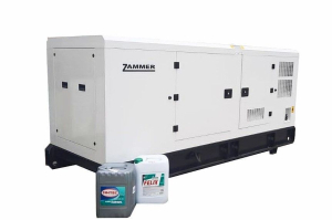 Дизельный генератор Zammer AD-12-Т400 в кожухе со встроенным АВР 00002221 4-х тактный фото