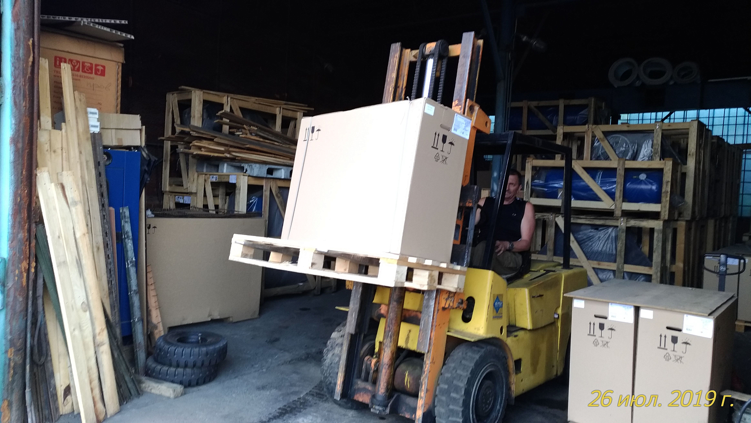 Отгрузка компрессора REMEZA СБ4/С-100J2047B