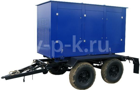 Дизельный генератор ТСС АД-520С-Т400-1РМ9 РПМ на прицепе