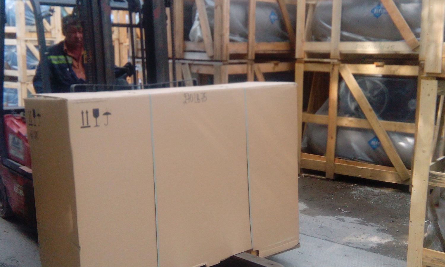 Отгрузка продукции в Новосибирск