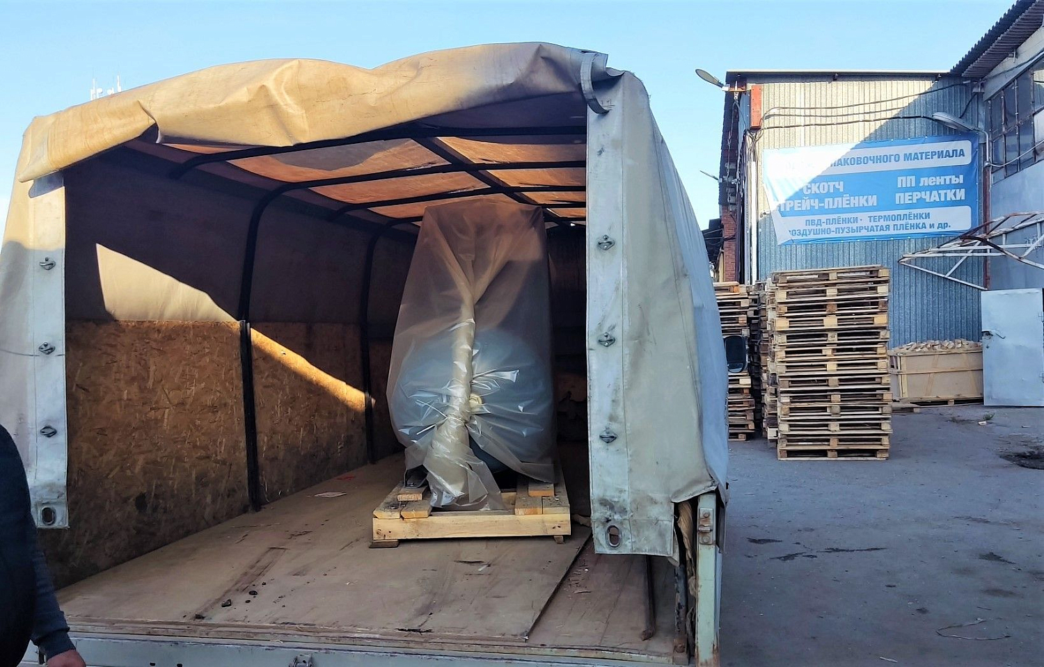 Отгрузка компрессора REMEZA СБ4/Ф-500.LT100-11.0 агропромышленному предприятию