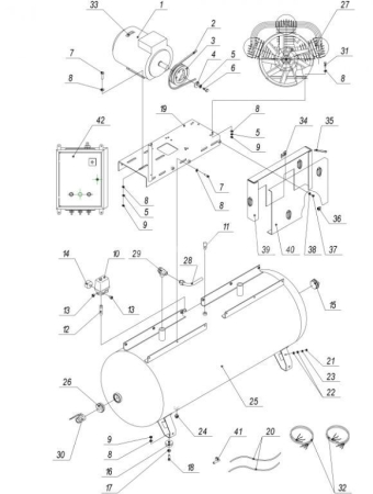 R 3106.00.00.500-01/600 Решетка в сборе для 500lb75Т