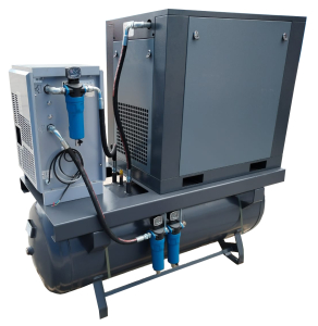 Винтовой компрессор IRONMAC IC 10/10 C VSD DF 500L (IP54) фото