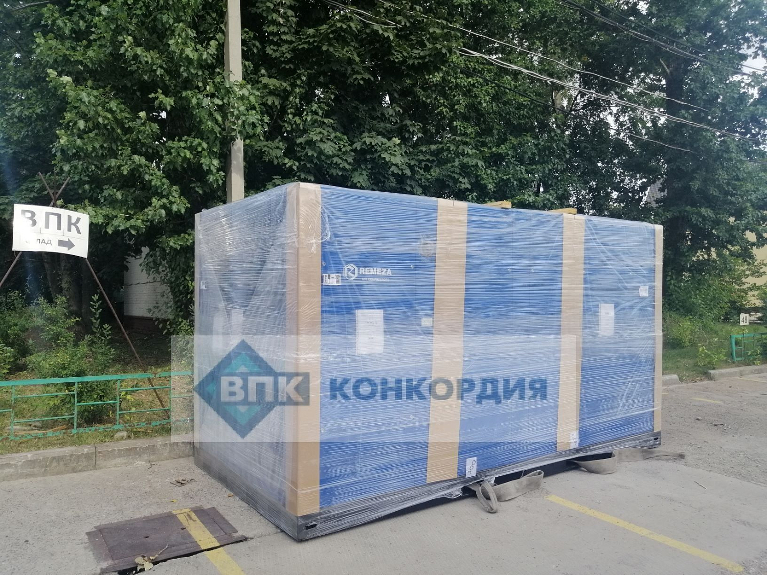 Отгружен компрессор ВК430