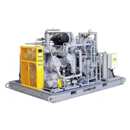 Поршневой компрессор  КВД-HE-7A для перекачки воздуха, гелия, азота