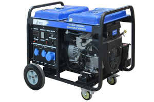 Бензиновый генератор ТСС SGG 10000EHA в кожухе МК-2.1 034046 4-х тактный фото