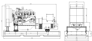 Дизельный генератор ТСС АД-80С-Т400-1РМ1 000801 стационарный фото