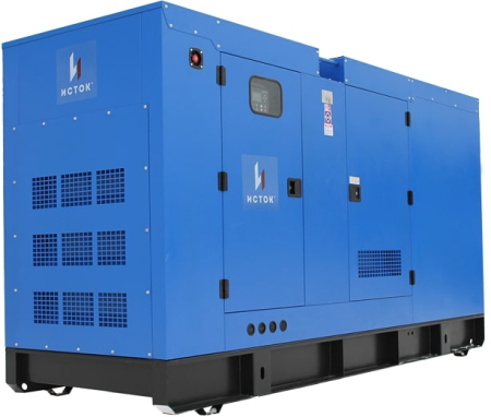 Дизельный генератор  АД250С-Т400-РПМ35 в кожухе с АВР