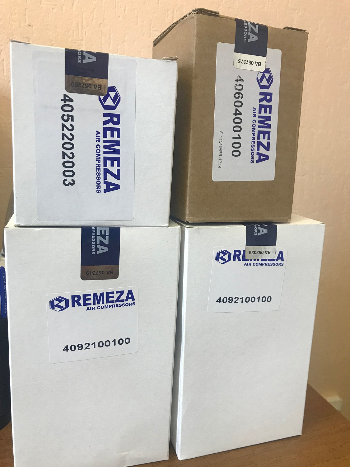 Отгрузка фильтров для технического обслуживания