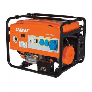 Бензиновый генератор Скат УГБ-6000Е  стационарный фото