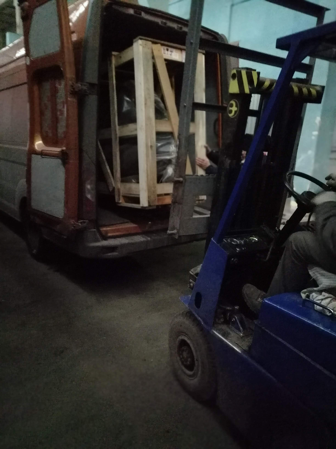 Отгрузка ресивера и поршневого компрессора